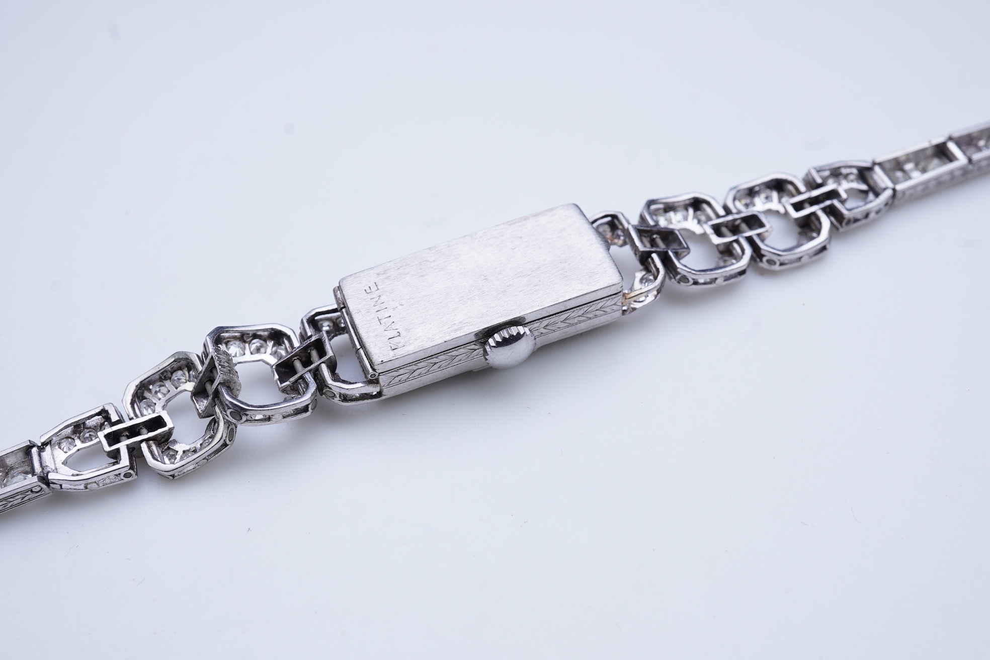 Türler, an Art Deco diamond cocktail watch, 1930s